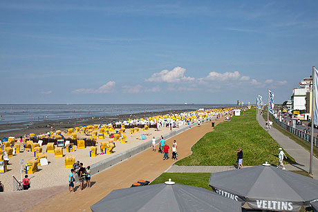 Fischessen und Nordseeluft in Cuxhaven Duhnen