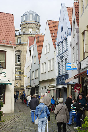 Bremer Hafenrundfahrt und Schnoorviertelbesuch