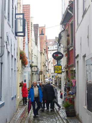 Bremer Hafenrundfahrt und Schnoorviertelbesuch