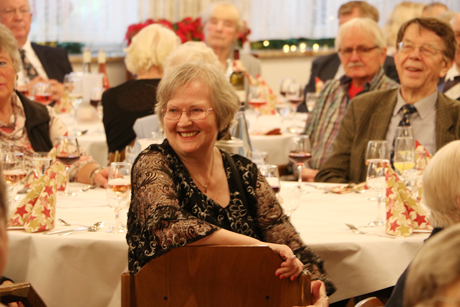 Festliches Weihnachtsessen