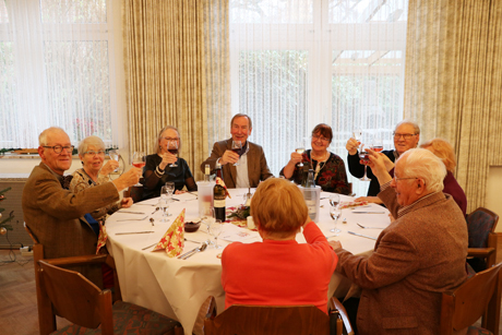 Festliches Weihnachtsessen