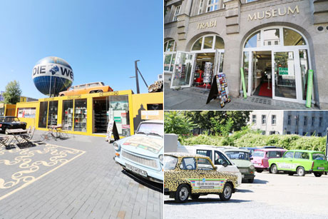 Knatternde Ostalgie am Checkpoint Charlie