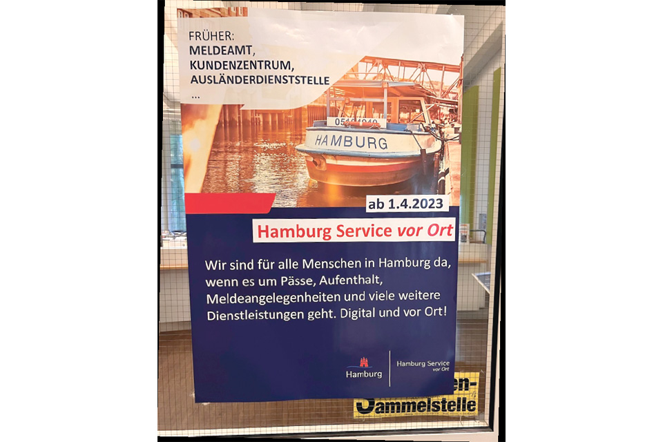 Der neue Hamburg Service vor Ort
