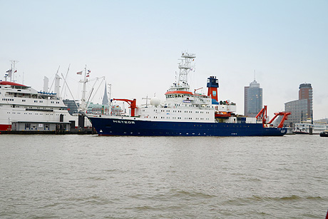 An Bord der FS METEOR