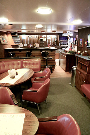 An Bord der FS METEOR