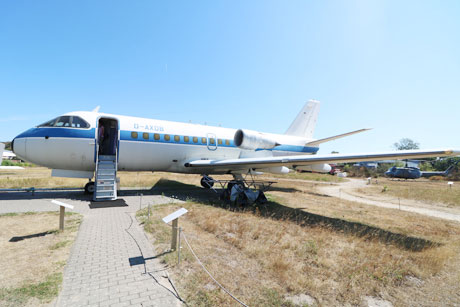 Luftschiffe, Flugzeuge und Hubschrauber im Aeronauticum