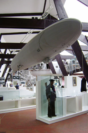 Luftschiffe, Flugzeuge und Hubschrauber im Aeronauticum