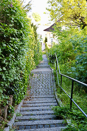 Das Treppenviertel in Blankenese