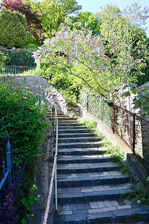 Das Treppenviertel in Blankenese