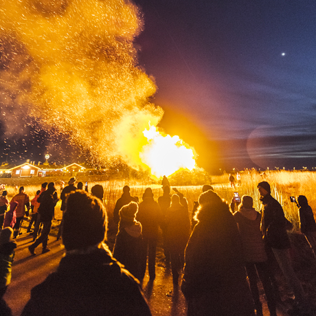 Biikebrennen in St. Peter-Ording