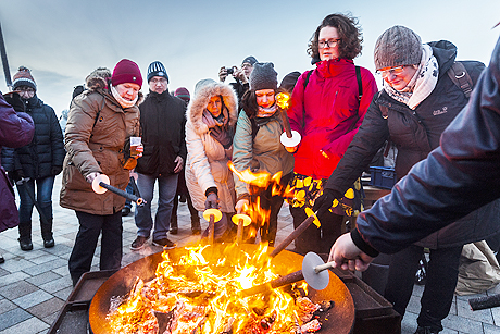 Biikebrennen in St. Peter-Ording