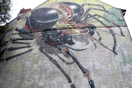 Street-Art - verg&auml;ngliche Kunst des Zeitgeists