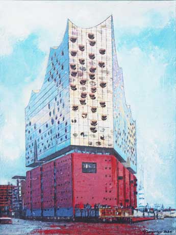 Außergewöhnliche zeitgenössische Künstler