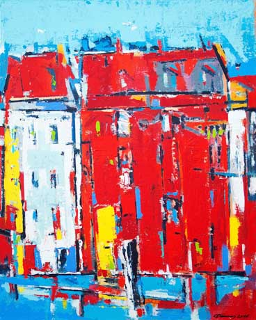 Außergewöhnliche zeitgenössische Künstler