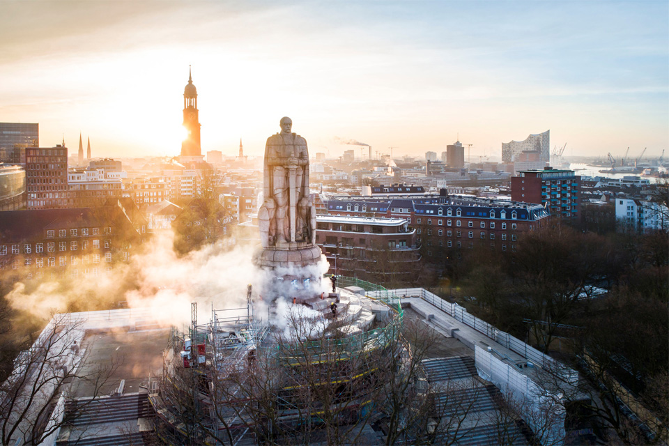 Sanierung des Bismarkdenkmals
