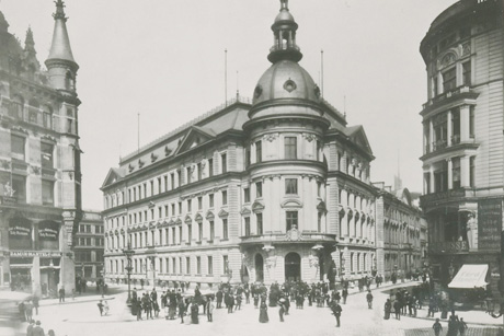 Das Stadthaus im Jahr 1892, Foto: (c) Staatsarchiv Hamburg