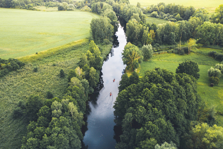 Die Elde ist der längste Fluss in Mecklenburg-Vorpommern, Foto: (c) TMV/danielschrammfotografie