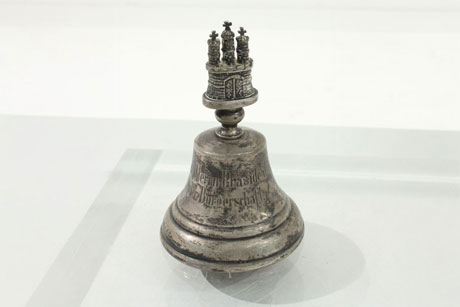 Tischglocke des Pr&auml;sidenten, Foto: (c) Stiftung Historische Museen Hamburg
