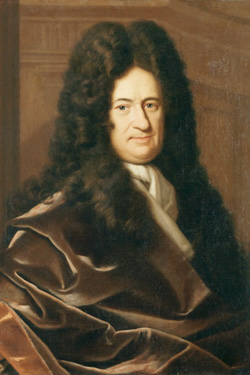 Gottfried Wilhelm Leibniz um 1700, Porträt von Christoph Bernhard Francke (1660/1670-1729)