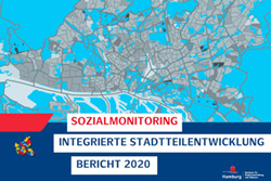Foto: Titel des Sozialmonitoring-Berichts 2020  Behörde für Stadtentwicklung und Wohnen