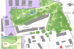 Plan von Pehmöllers Garten, Foto:  Stadtgrün Hamburg-Nord