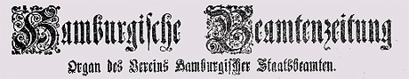 Hamburgische Beamtenzeitung