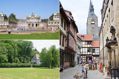 Urlaub in Th&uuml;ringen, Sachsen und Sachsen-Anhalt