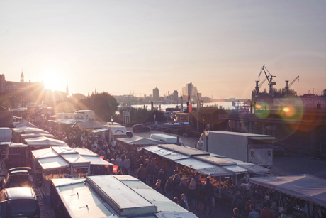 Der Altonaer Fischmarkt