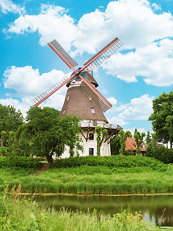 Vielfältiges Wohnviertel auf der Elbinsel