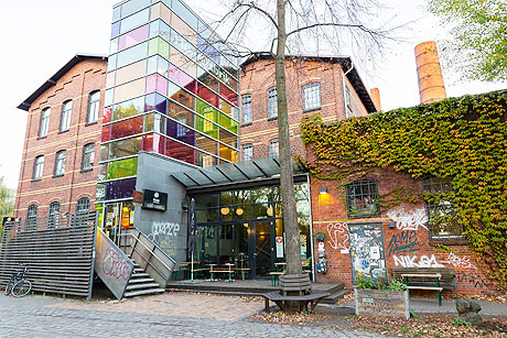Vielfältiges Wohnviertel auf der Elbinsel