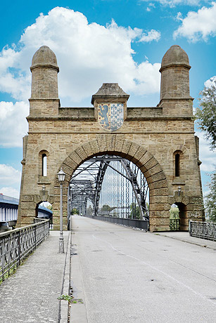Vielfältiges Wohnviertel auf der Elbinsel